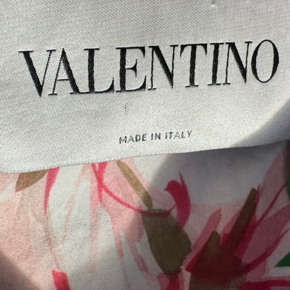 VALENTINO GARAVANI
Lilium print cotton dress in green size IT 42 - Picture 12 of 16